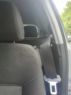 Opel Astra H seat belt holder for 3 doors | 3d print model