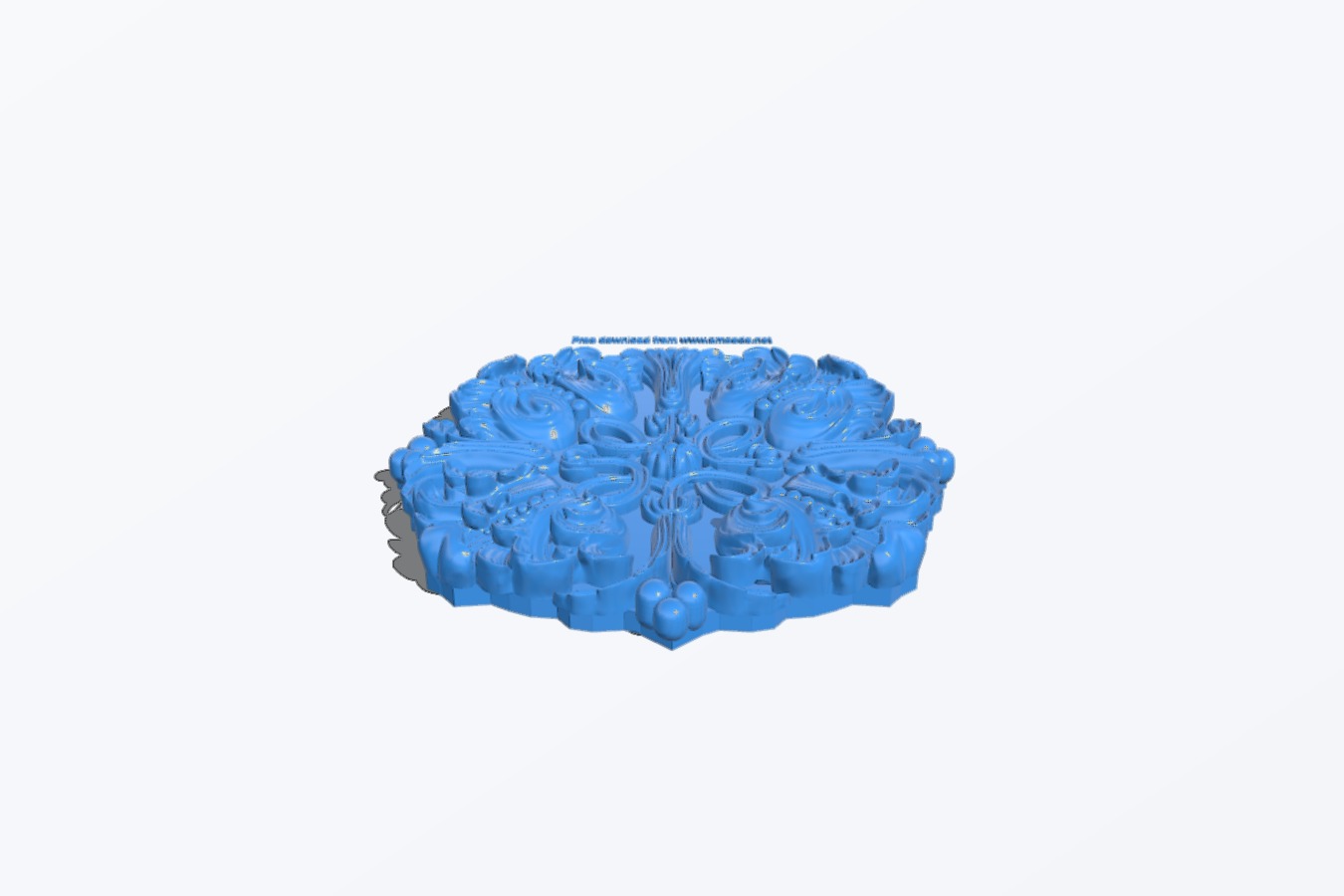 Round disk pattern