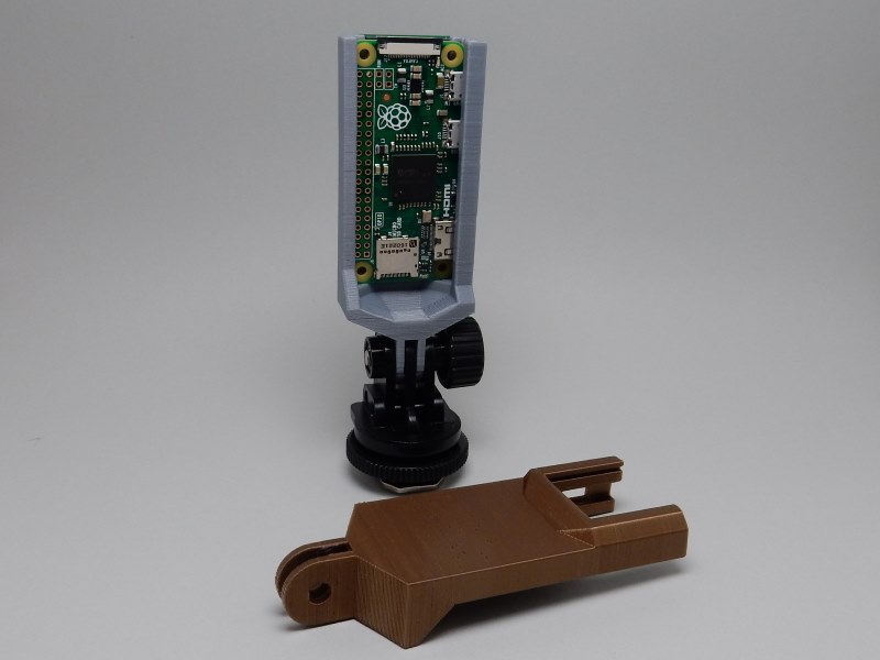Pi Zero + Camera GoPro Adapter