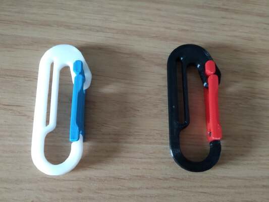 Mousqueton (carabiner) | 3d print model