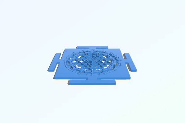 Shri Yantra | 3d print model
