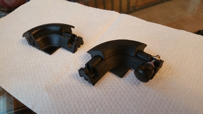 Tonneau cover corner bracket (Mopar) | 3d print model