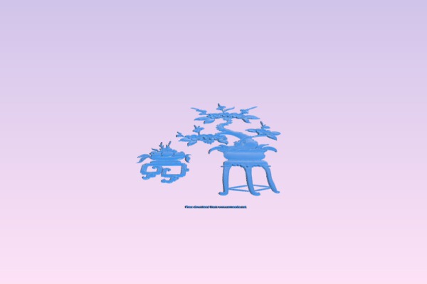 Flower painting | 3d print model