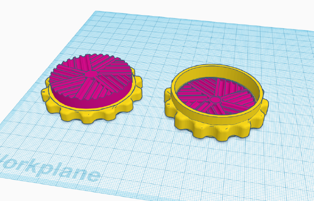 Dual Color Toothless Grinder | 3d print model