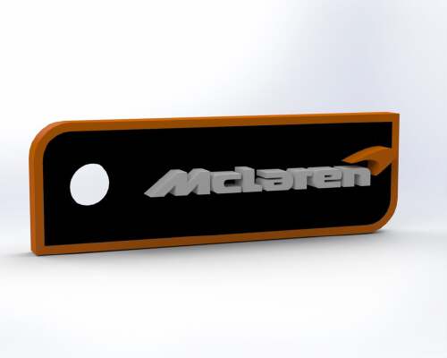 Formula 1 McLaren KeyChain | 3d print model