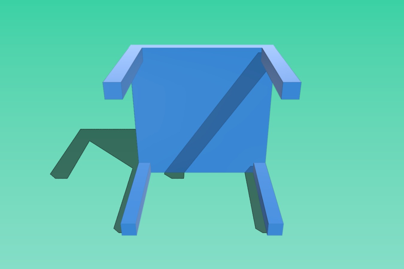Ikea Lack Side Table 3d model