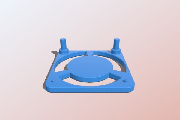 Pop-on Fanguard for Dremel Ideabuilder | 3d print model