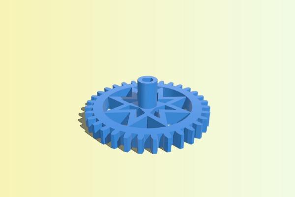Printrbot Simple Metal Feedwheel | 3d print model