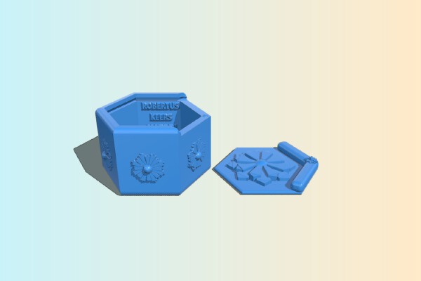 Gothic flower box | 3d print model