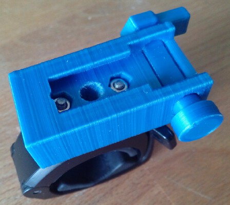 Bike Headlight Mount (Sigma Lightster) | 3d print model