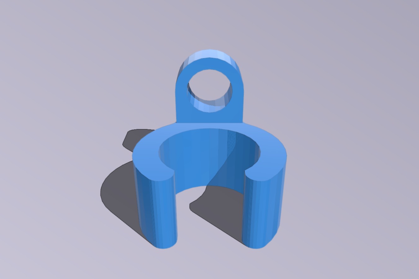 1_2" Hose Clip w_ 90° Screw Mount.
