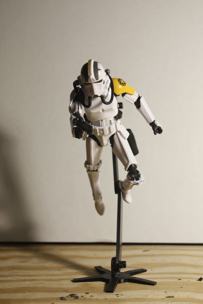 Flying Figure Stand For Star Wars Black series 6in Action Figures