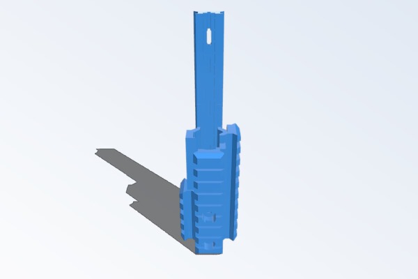 RAS RIS dan wesson wingun 4 | 3d print model