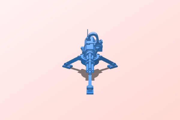 Predator Ato Turret | 3d print model
