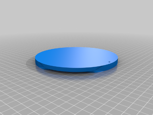 Anycubic kossel delta top center cover | 3d print model