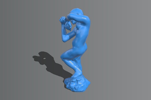 Meditation at The Musée Rodin, Paris | 3d print model