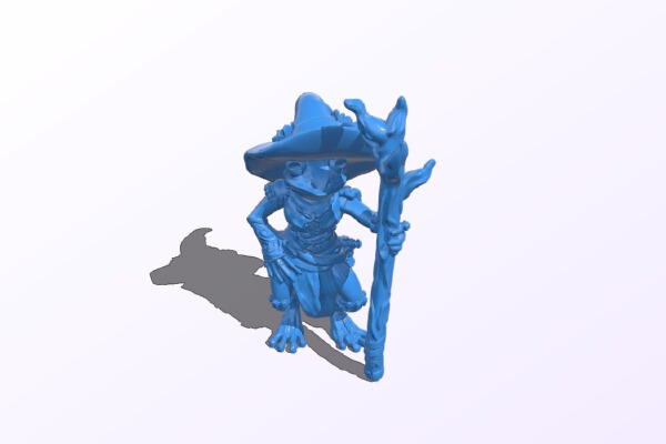 Mage frog | 3d print model