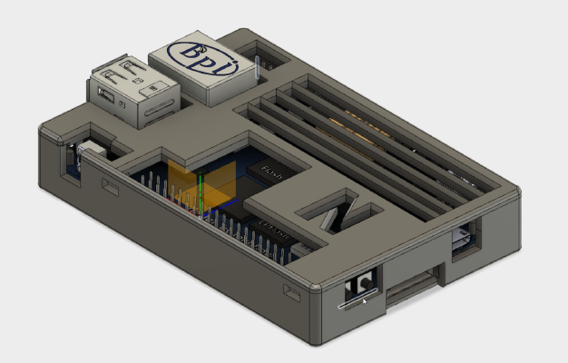 Banana Pi M3 Case | 3d print model