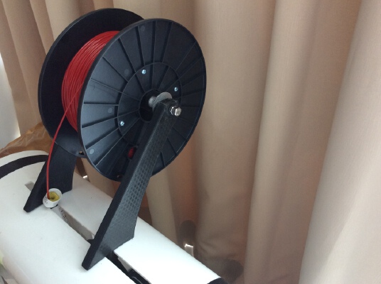 Robo3D top mount offset spool holder | 3d print model