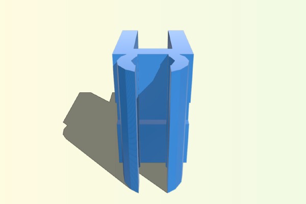Prusa Hotbed Cable Guide with cable tie | 3d print model