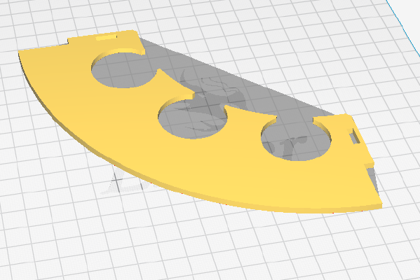 citadel pot mod for Modular Hobby Paint Rack - Inside Corner | 3d print model