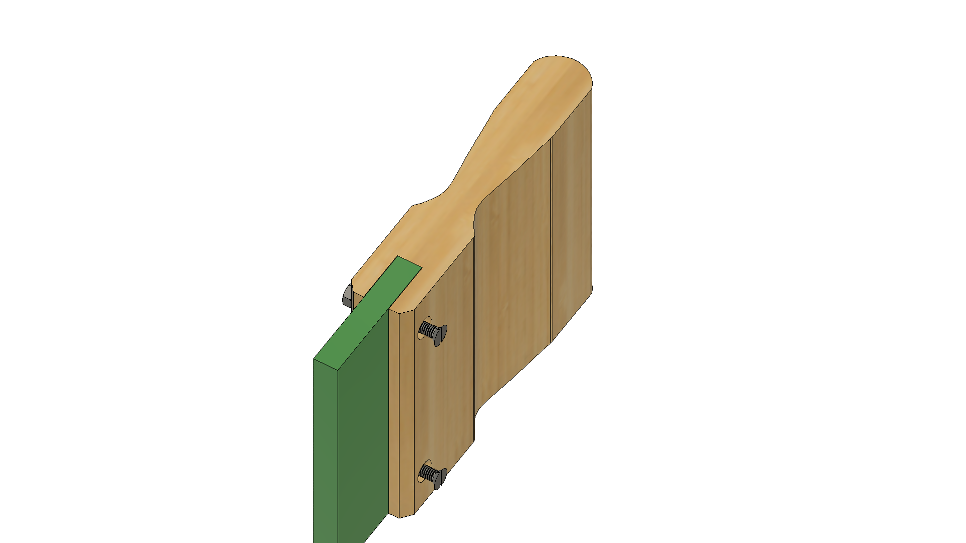 Screen Printing Squeegee Blade Holder (Racle Sérigraphie)