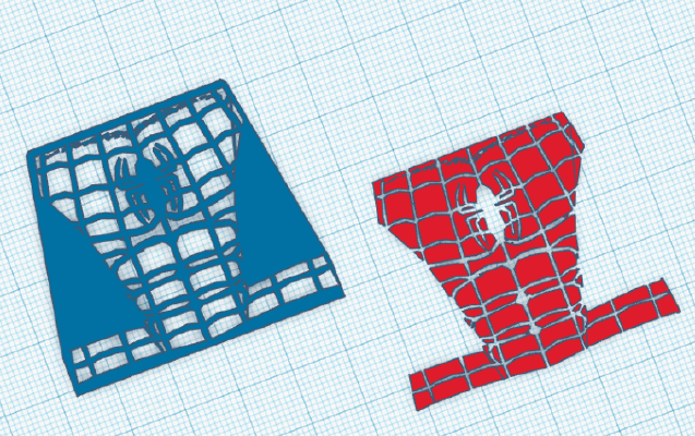 Giant Lego Spiderman - Torso separated | 3d print model