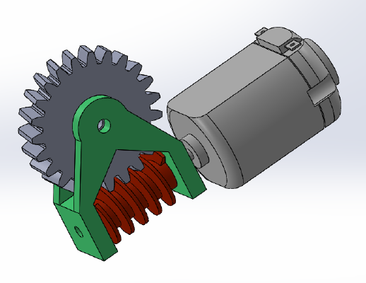 Worm Gear | 3d print model