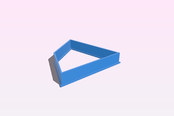Kite and Dart Cookie Cutters for Penrose Tiling | 3d print model