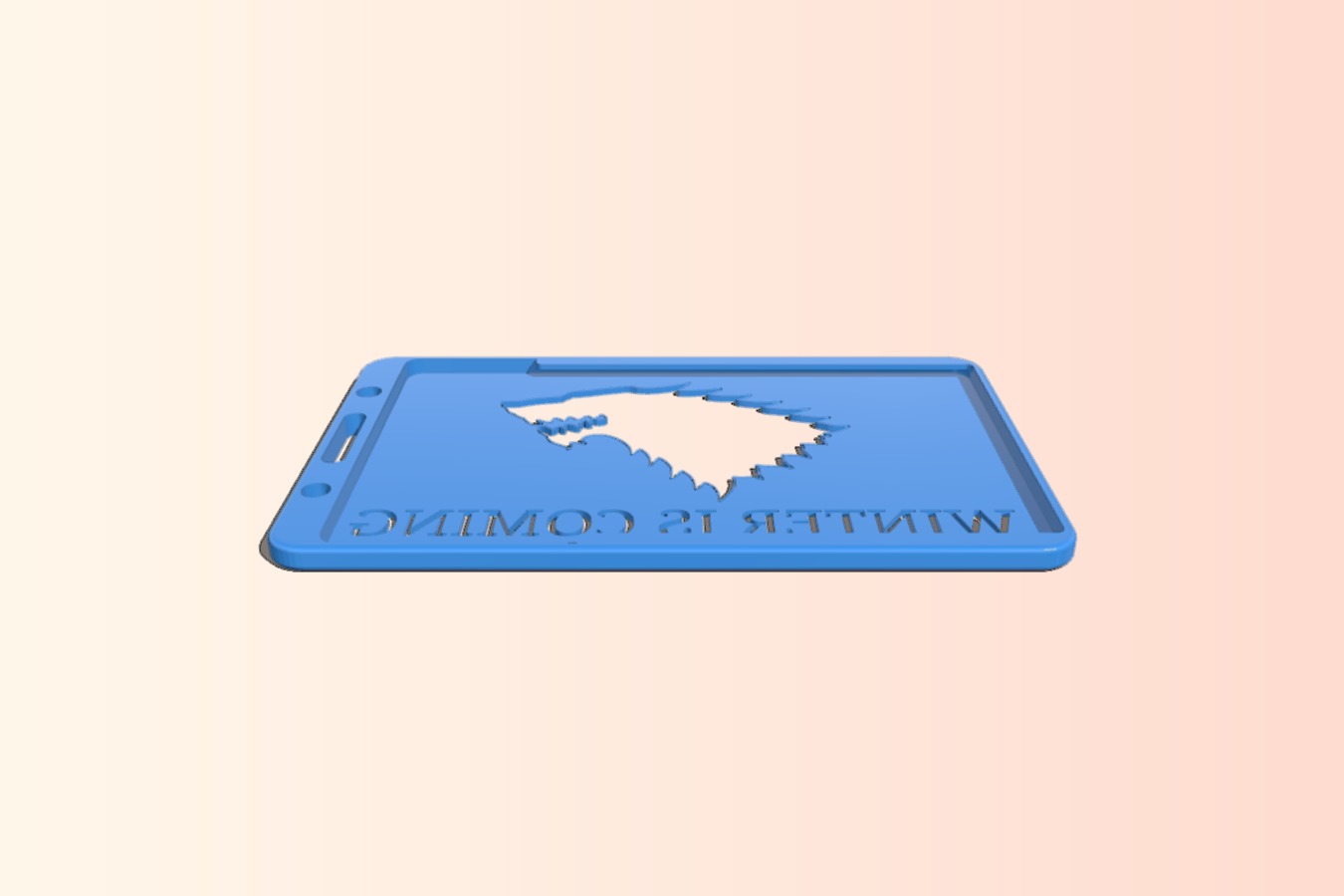 House Stark ID holder