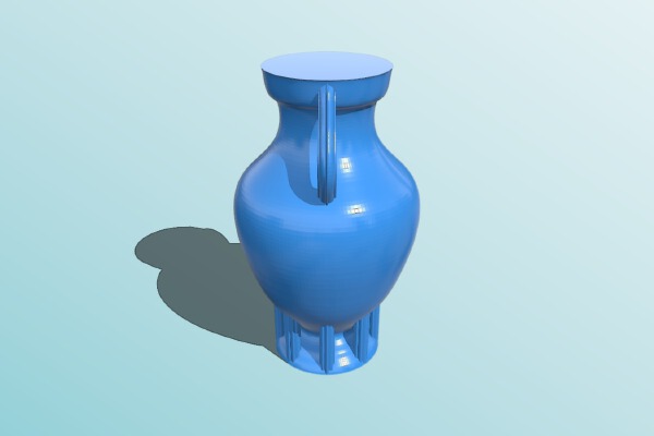 Greek Vase Homage [Greek 500 bce bilingual vase inspired] | 3d print model