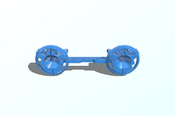Spektrum iX12 Rotor Riot Gimbal Guards | 3d print model