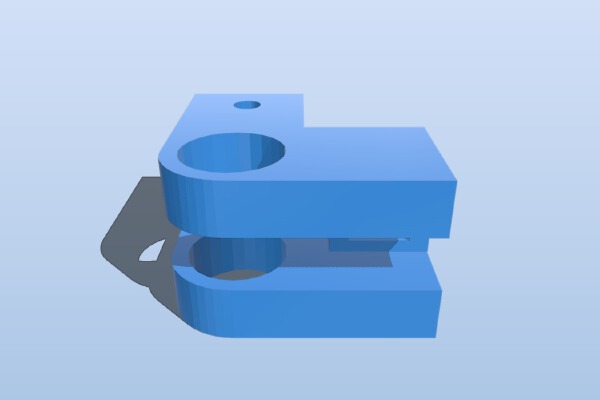 QU-BD One Up Two Up replacement extruder arm | 3d print model