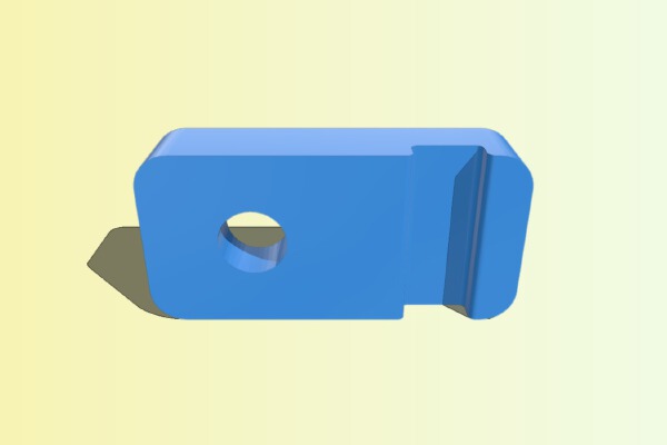 Undercabinet Light Wire Clip | 3d print model