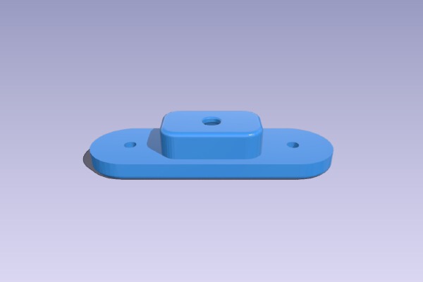 Vertical Rod Support Caps | 3d print model