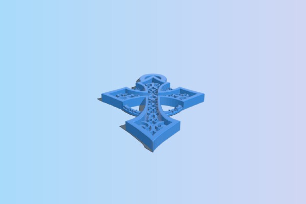 Celtic cross | 3d print model