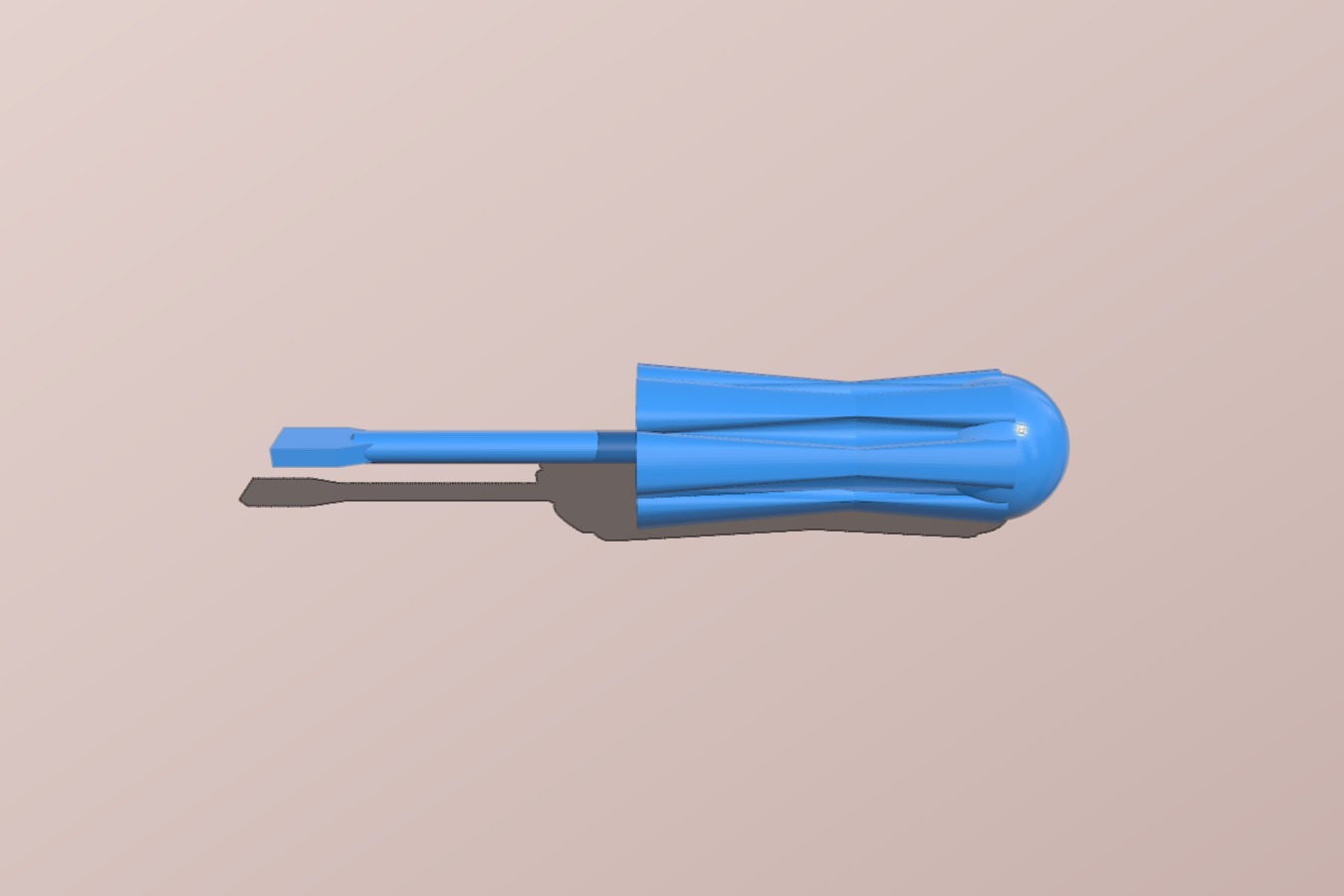 Flat head screwdriver