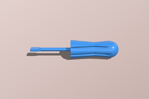 Flat head screwdriver | 3d print model