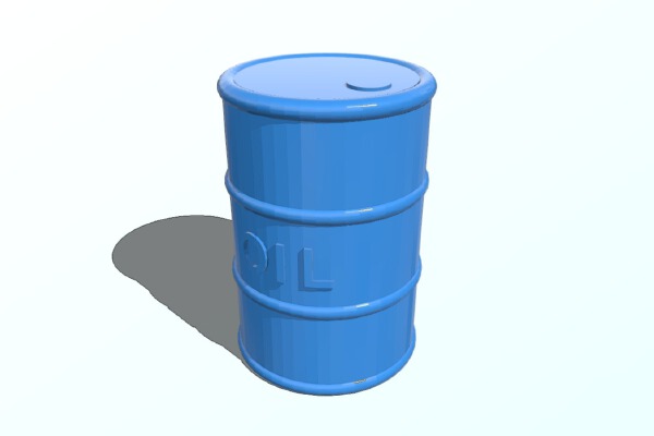 Customizable oil drum | 3d print model