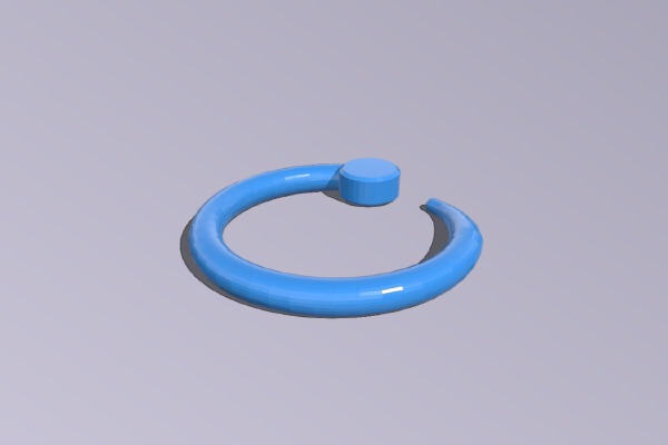 Open Stitch Marker (Crochet) | 3d print model