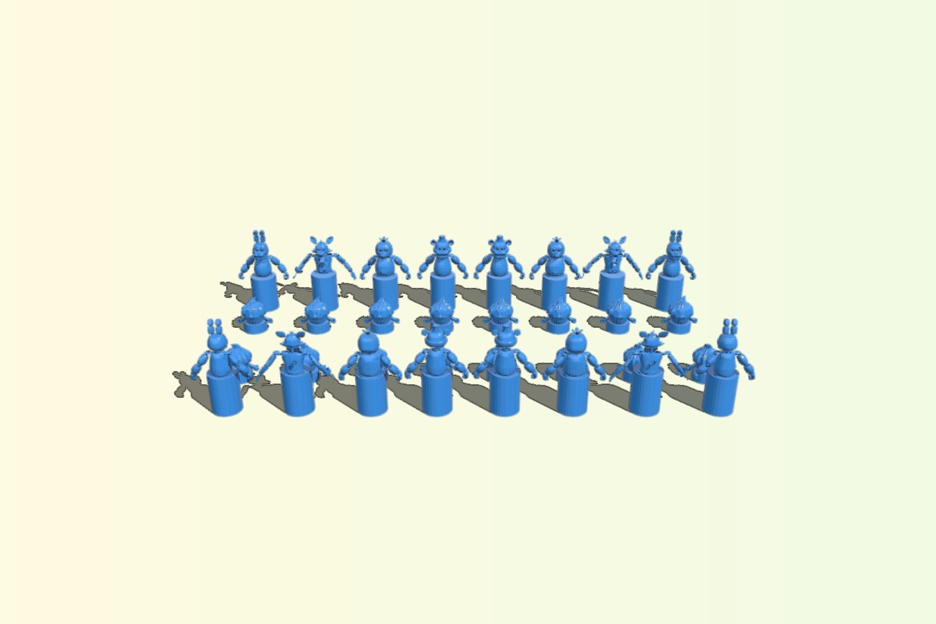 Five Night's At Freddy's Chess Set