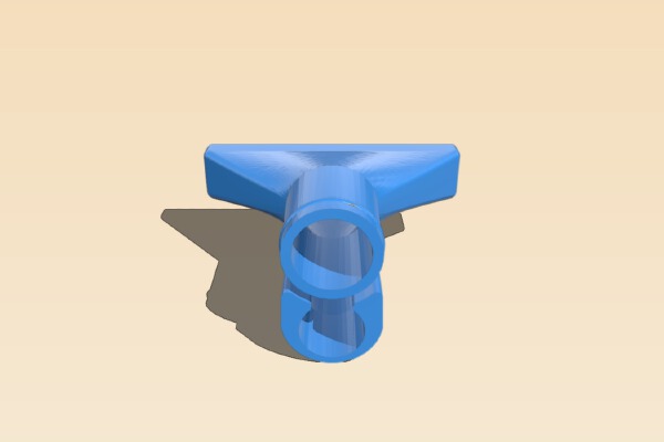 Pool vacuum cleaner nozzle for INTEX filter hose | 3d print model