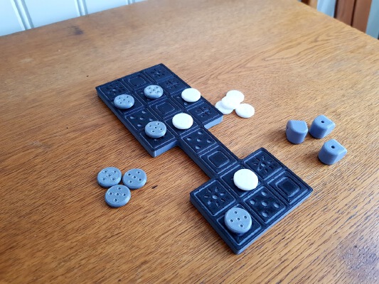 Royal Game of Ur | 3d print model