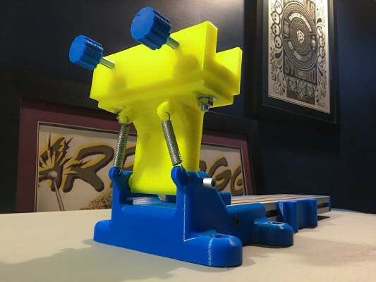 Screen Printing press | 3d print model