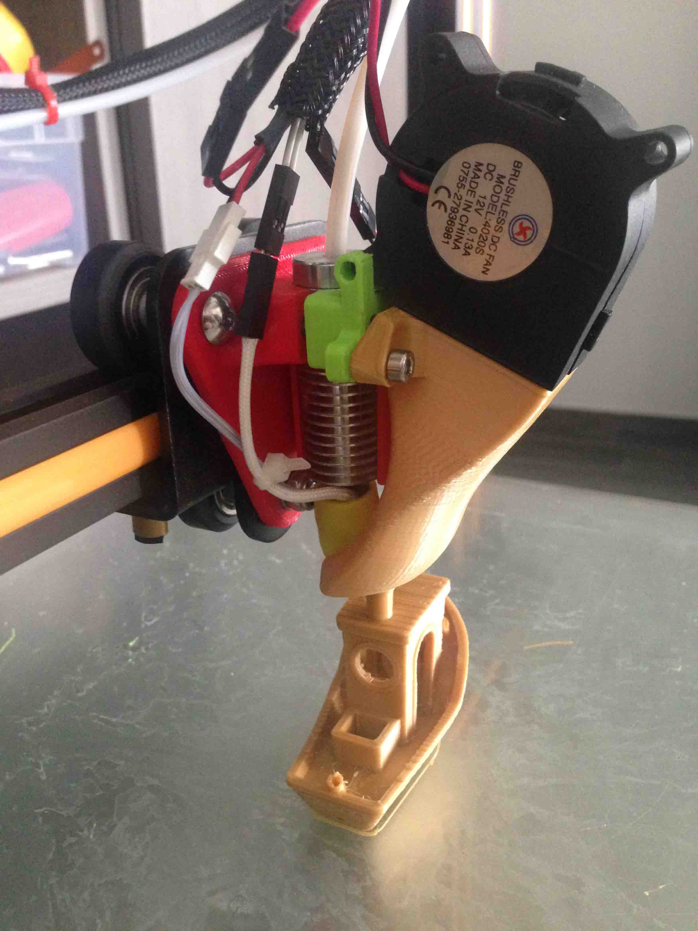 Support CR10  hotend AiO_EvO + Autolevel "Touch_MI"
