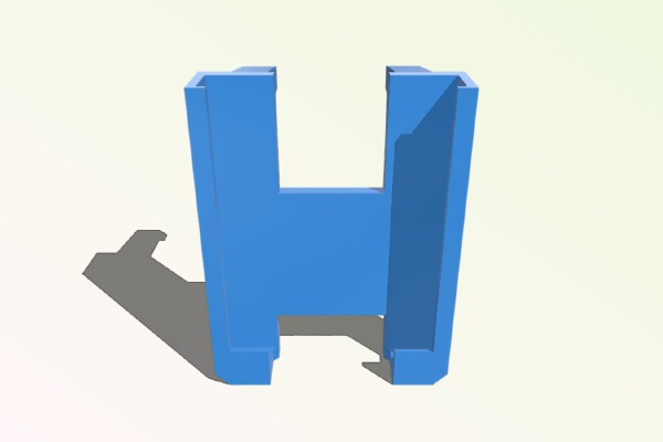 Phone holder for LG G3 for Passat B5 | 3d print model