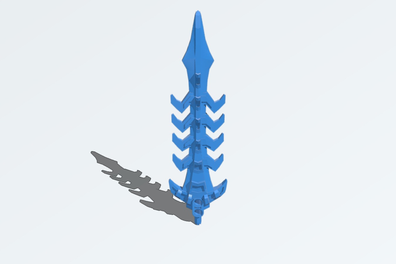 Tuyet's Barbed Broadsword