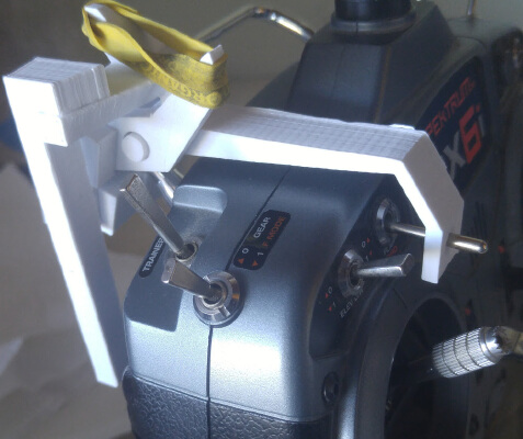 DX6i DLG launch lever | 3d print model