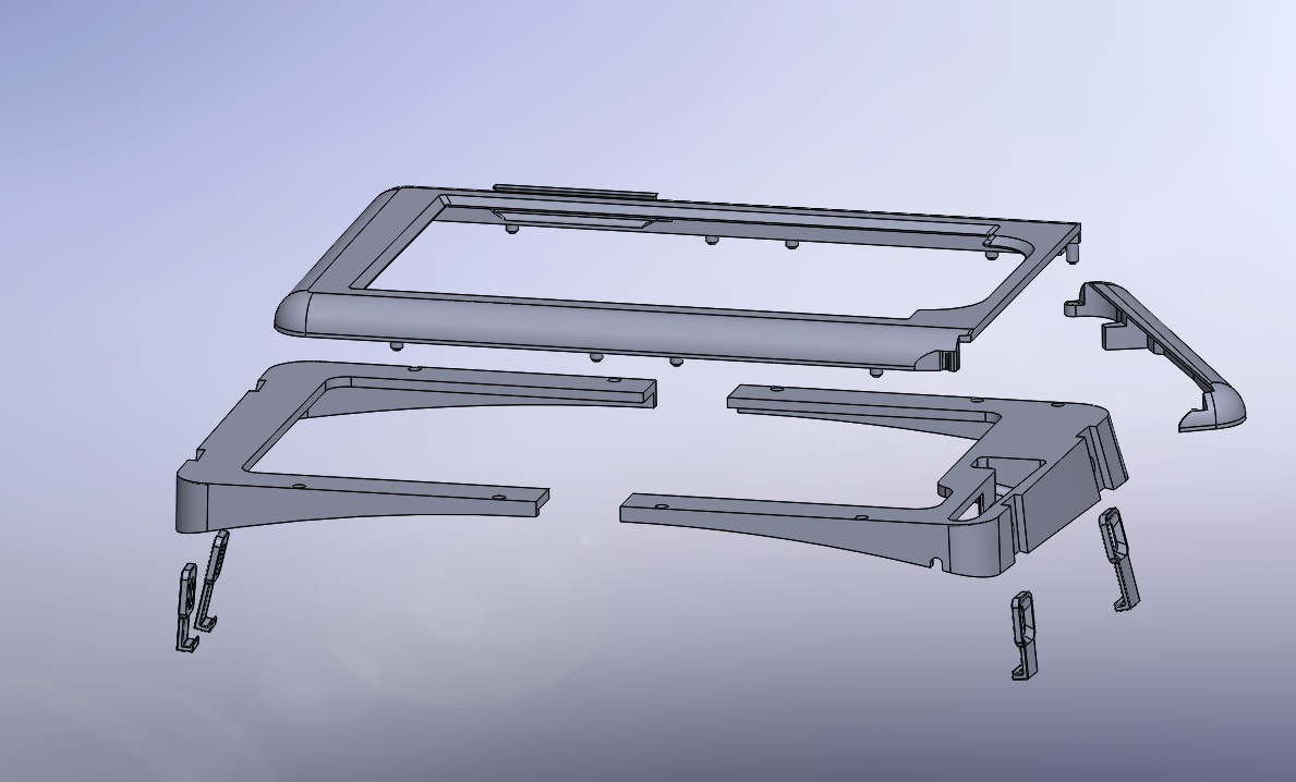 Subaru Legacy adapter bracket for Samsung Galaxy 8"