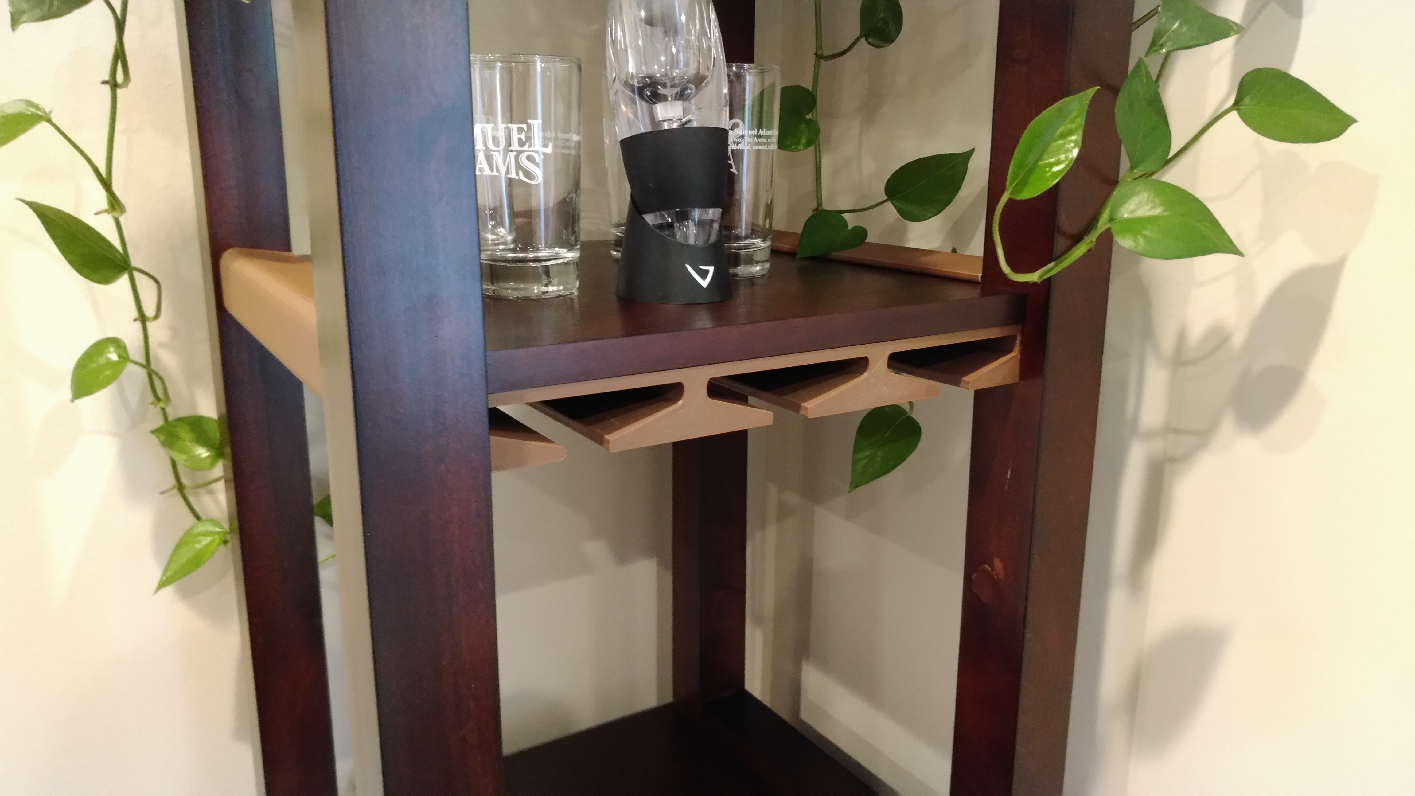 Wine Tower Glass Rack